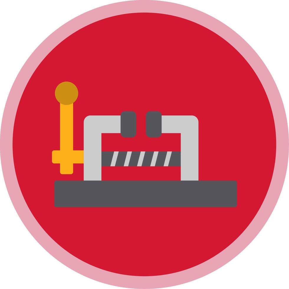 Vice Flat Multi Circle Icon vector