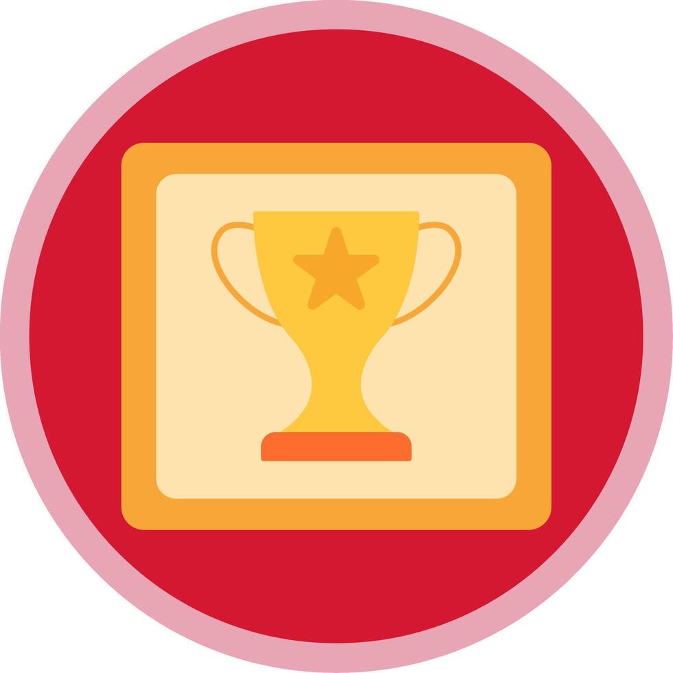 Frame Flat Multi Circle Icon vector