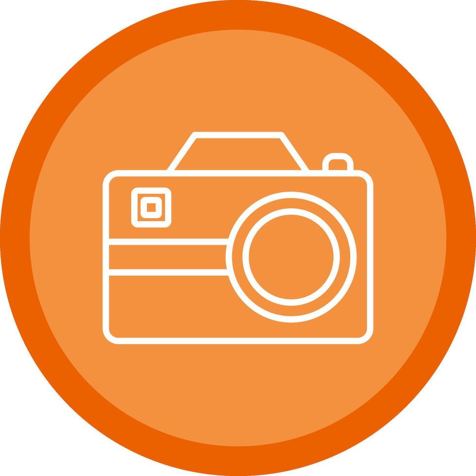 Photography Line Multi Circle Icon vector