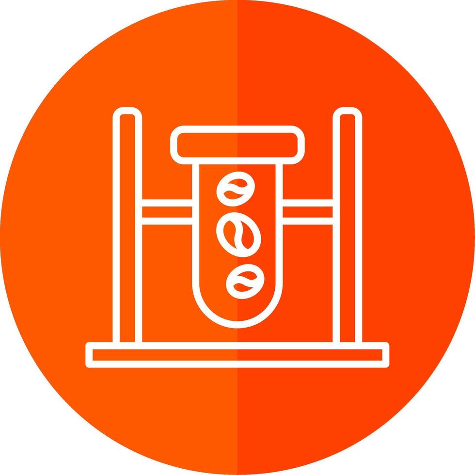 Quality Check Line Yellow White Icon vector