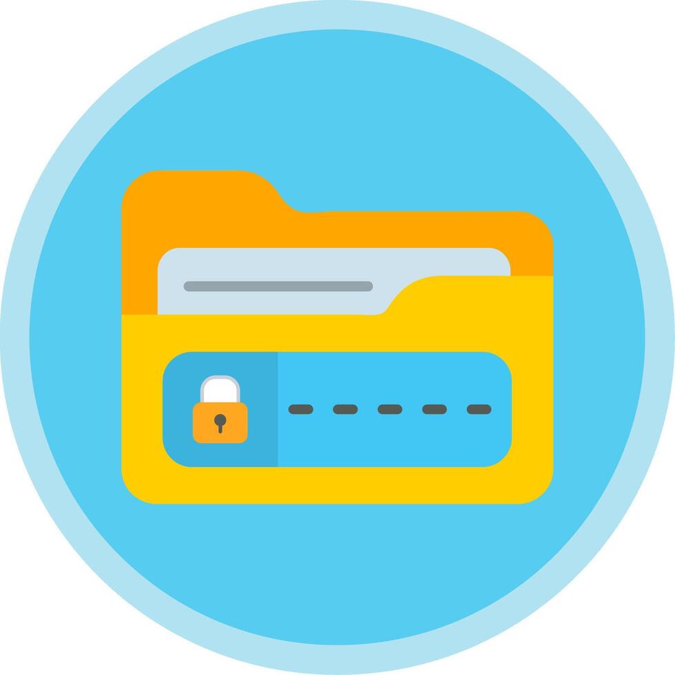 Folder Flat Multi Circle Icon 44129039 Vector Art at Vecteezy