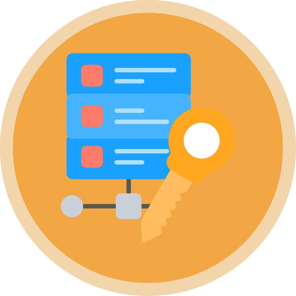 Database Flat Multi Circle Icon 44129064 Vector Art at Vecteezy