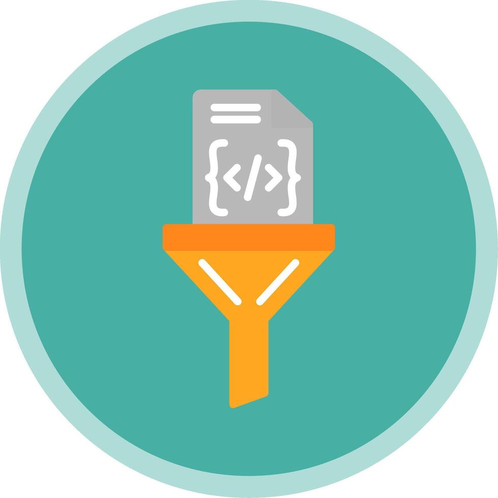 Tools And Utensils Flat Multi Circle Icon vector