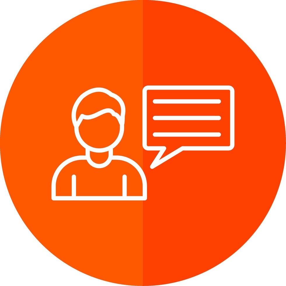 Business Consulting Line Yellow White Icon vector