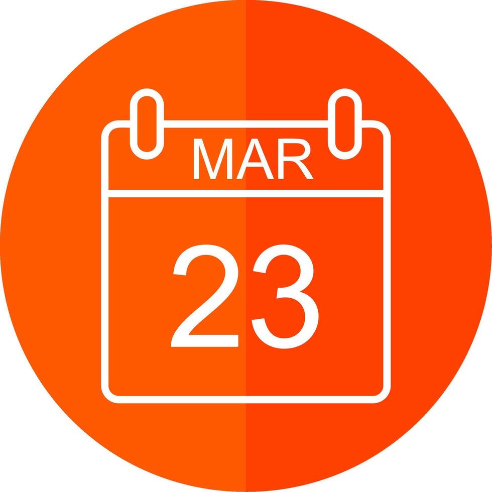 March Line Yellow White Icon vector