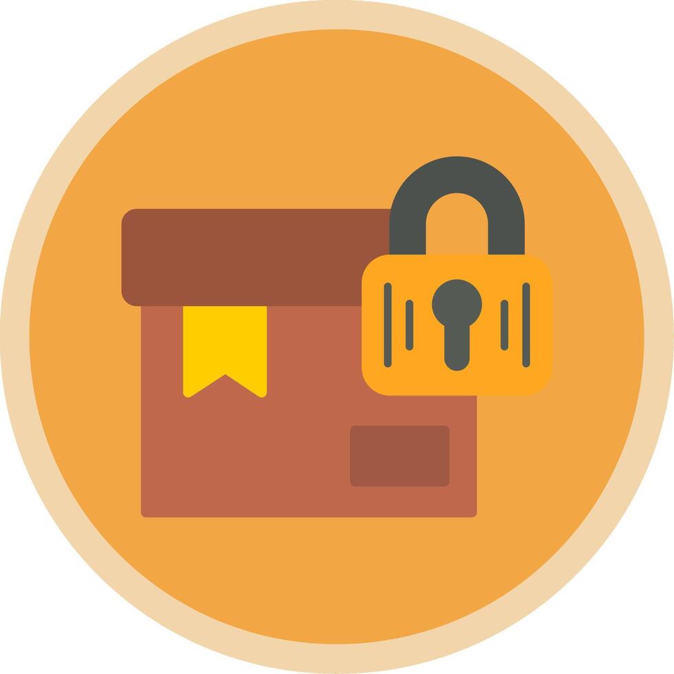 Package Flat Multi Circle Icon vector