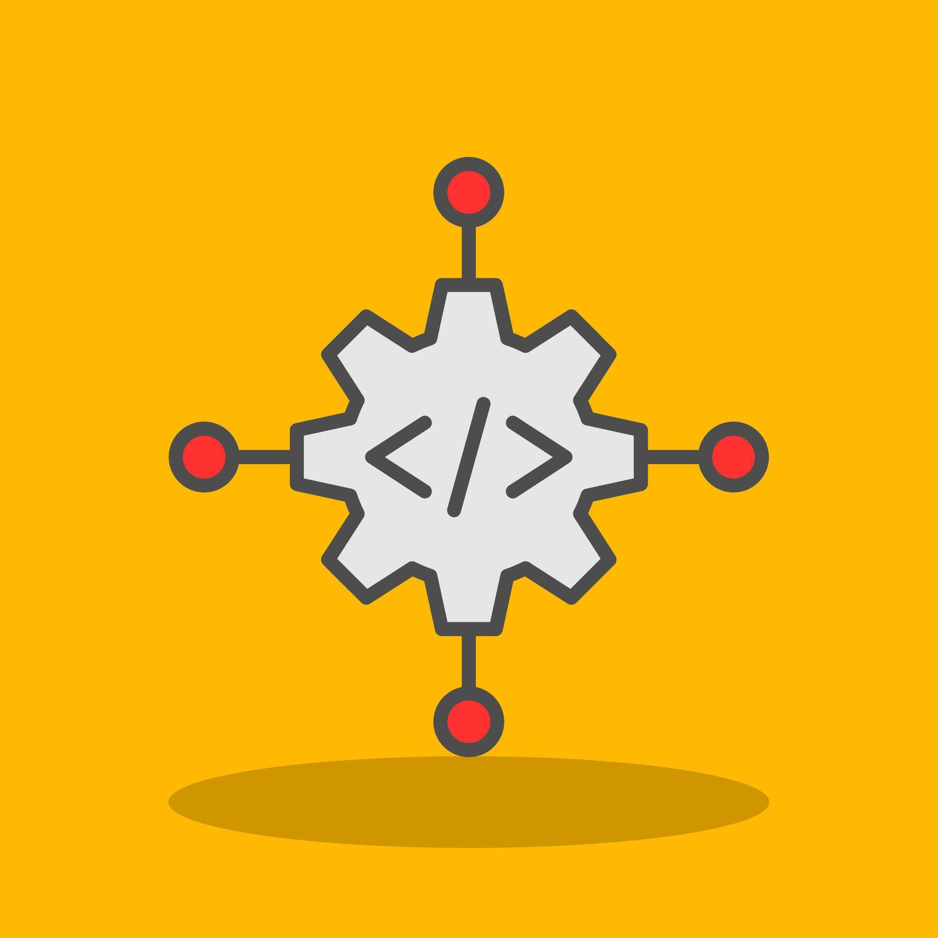 Code Management Filled Shadow Icon 44136832 Vector Art at Vecteezy