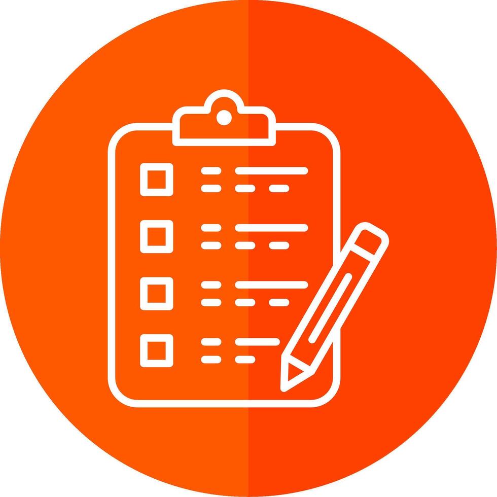 Writing Line Yellow White Icon vector