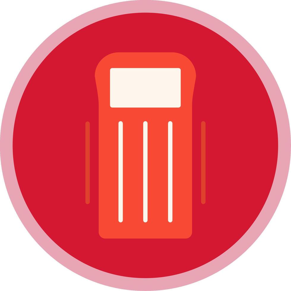 Float Flat Multi Circle Icon vector
