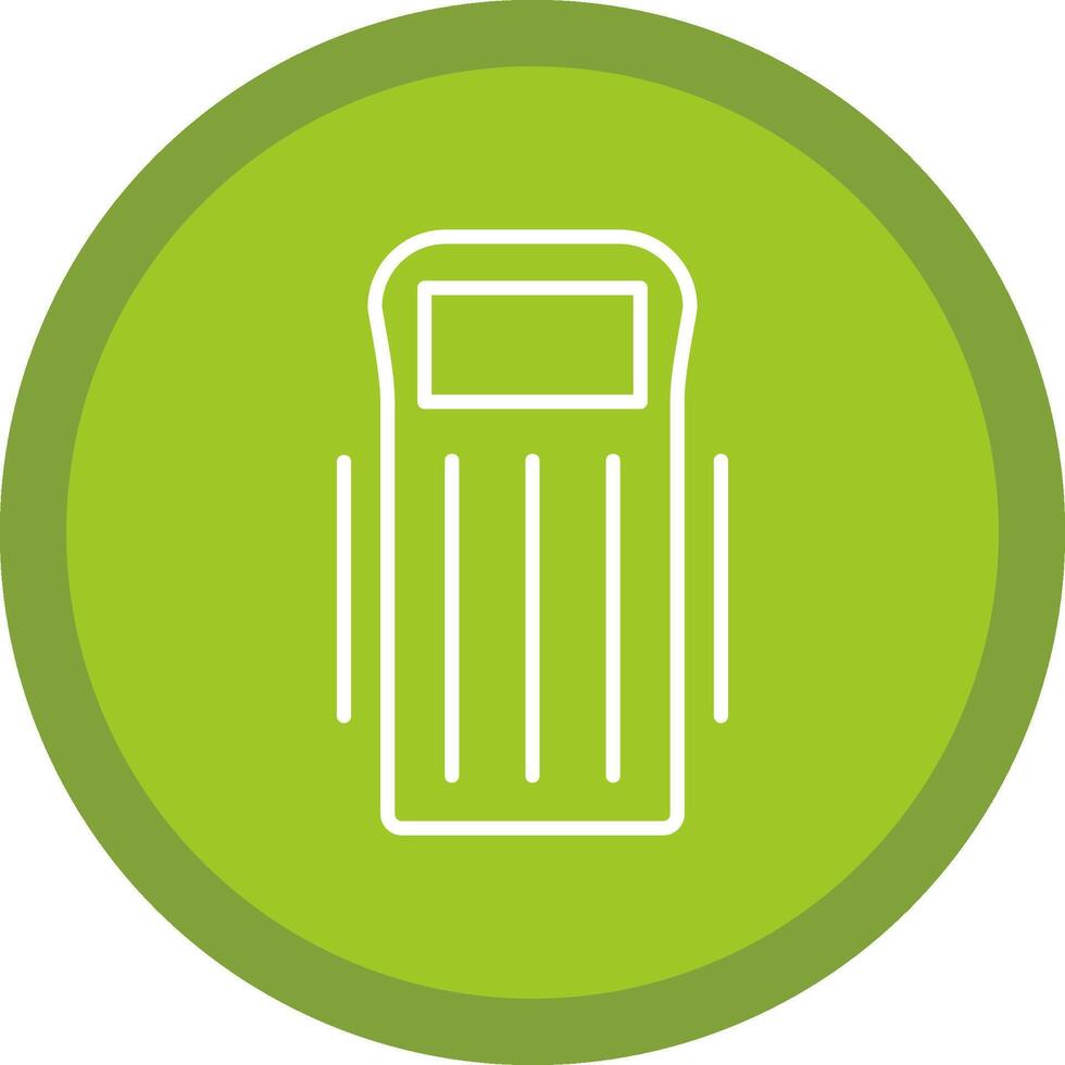 Float Line Multi Circle Icon vector