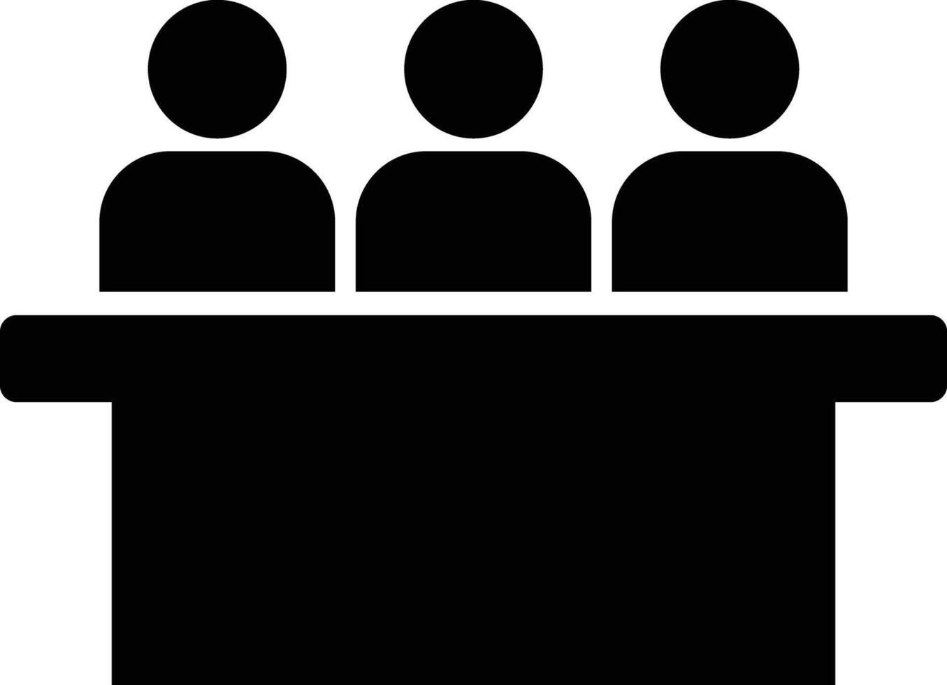 Jury icon isolated on white background . Jury group committee icon vector