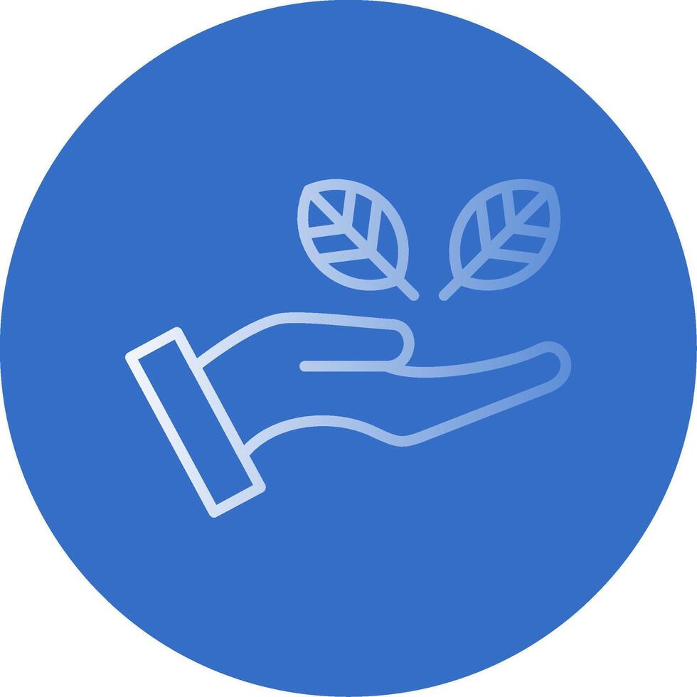 Natural Ingredients Flat Bubble Icon vector