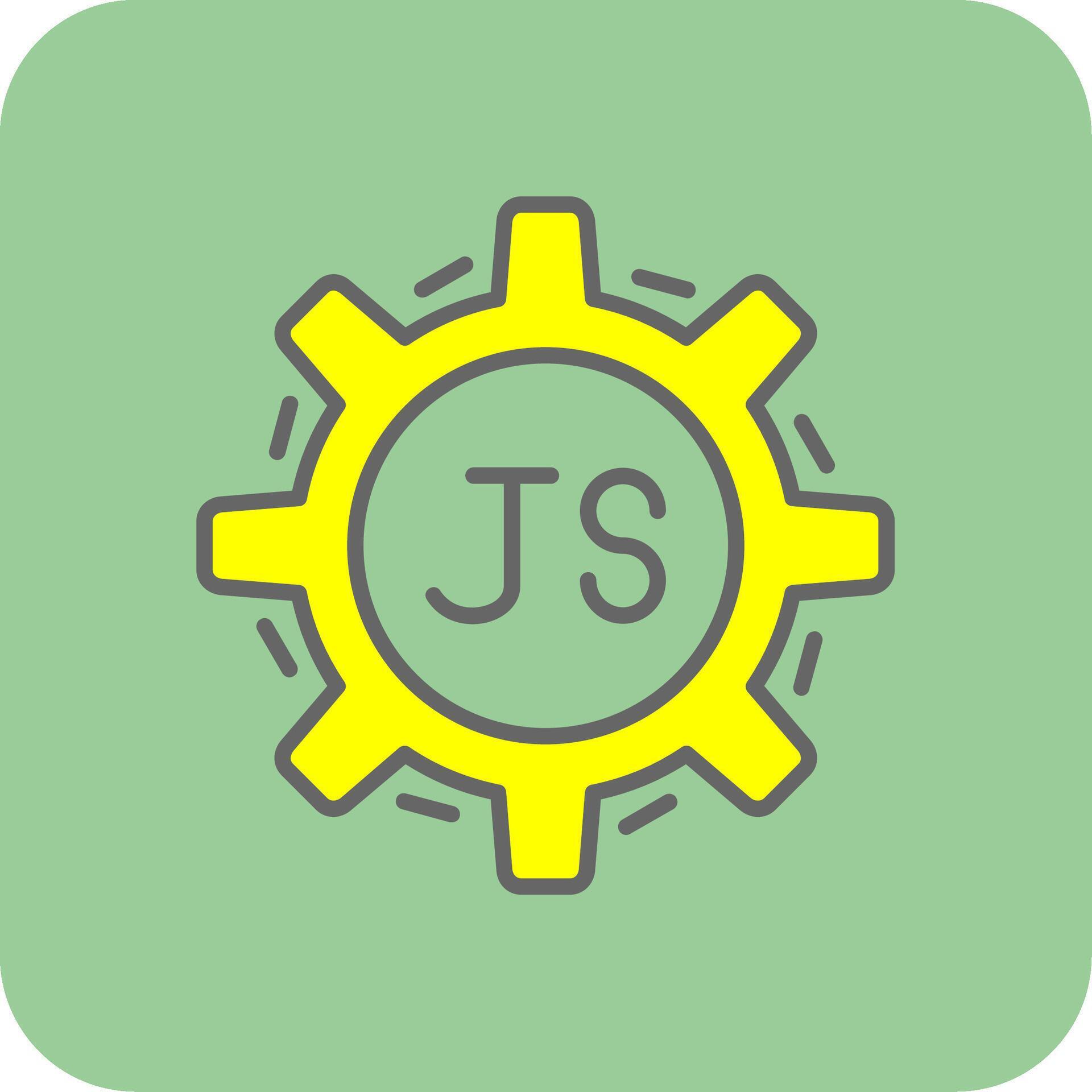 Javascript Filled Yellow Icon 44139255 Vector Art at Vecteezy