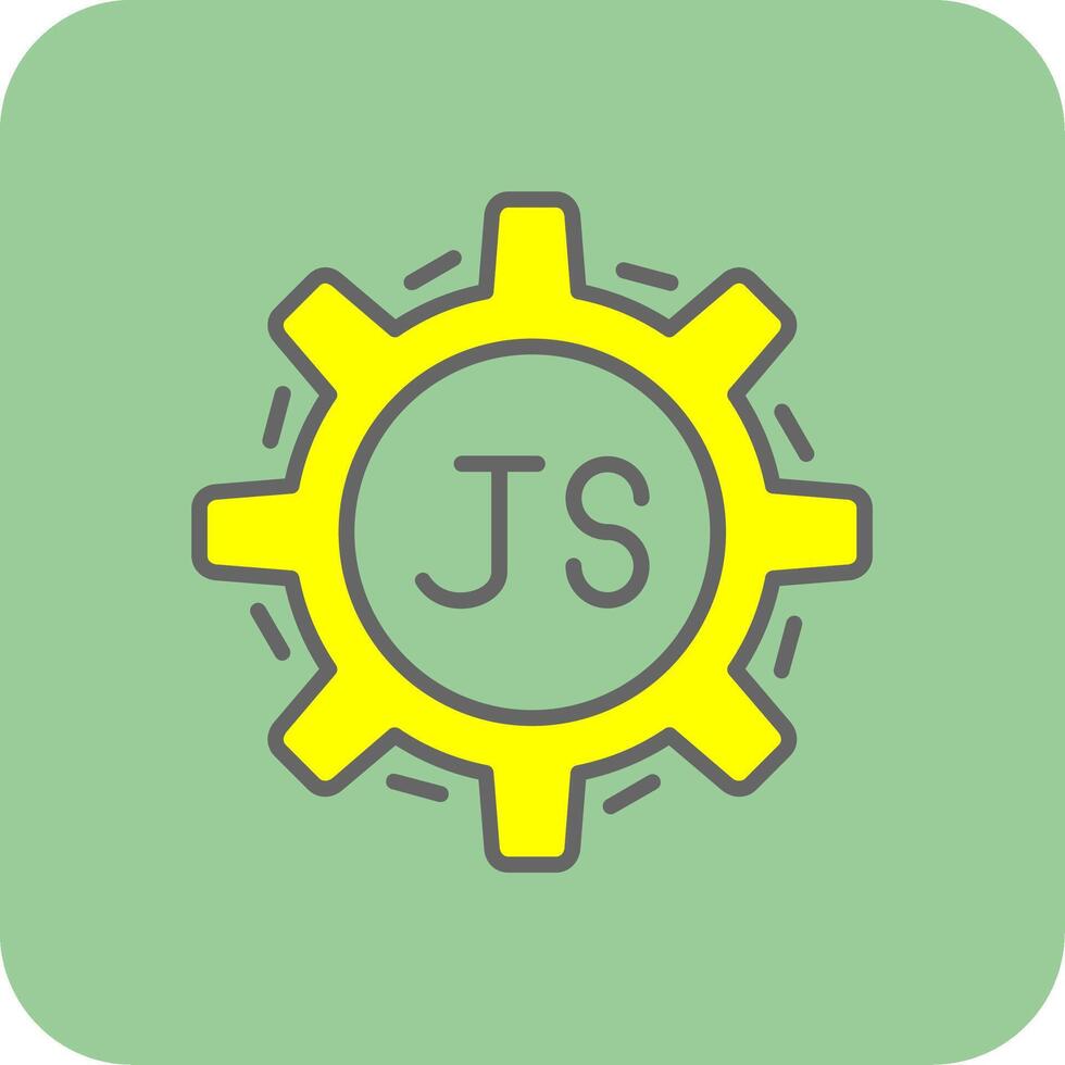 Javascript Filled Yellow Icon 44139255 Vector Art at Vecteezy