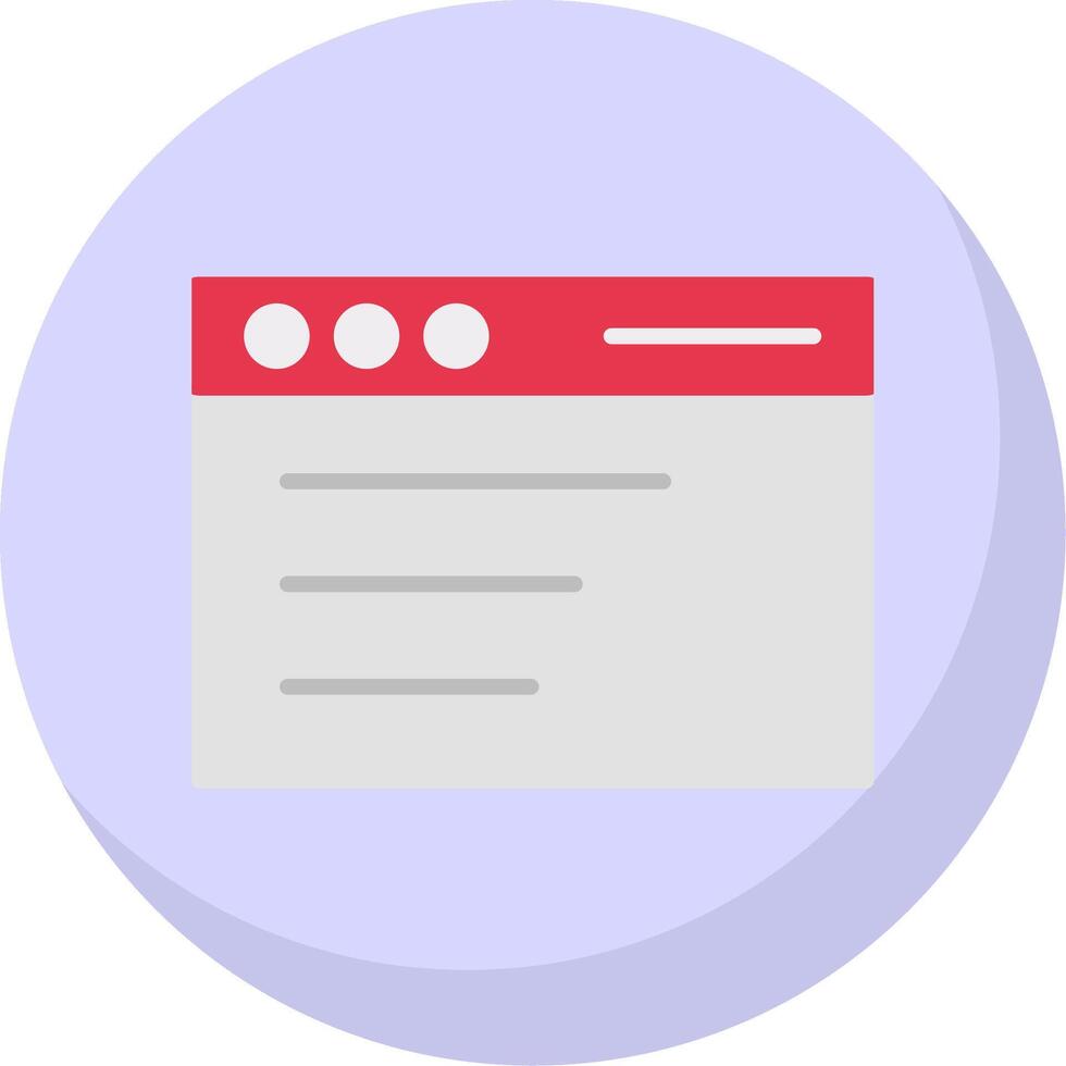 Adwords Compaign Flat Bubble Icon vector