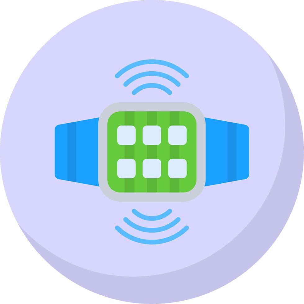 Connection Flat Bubble Icon vector