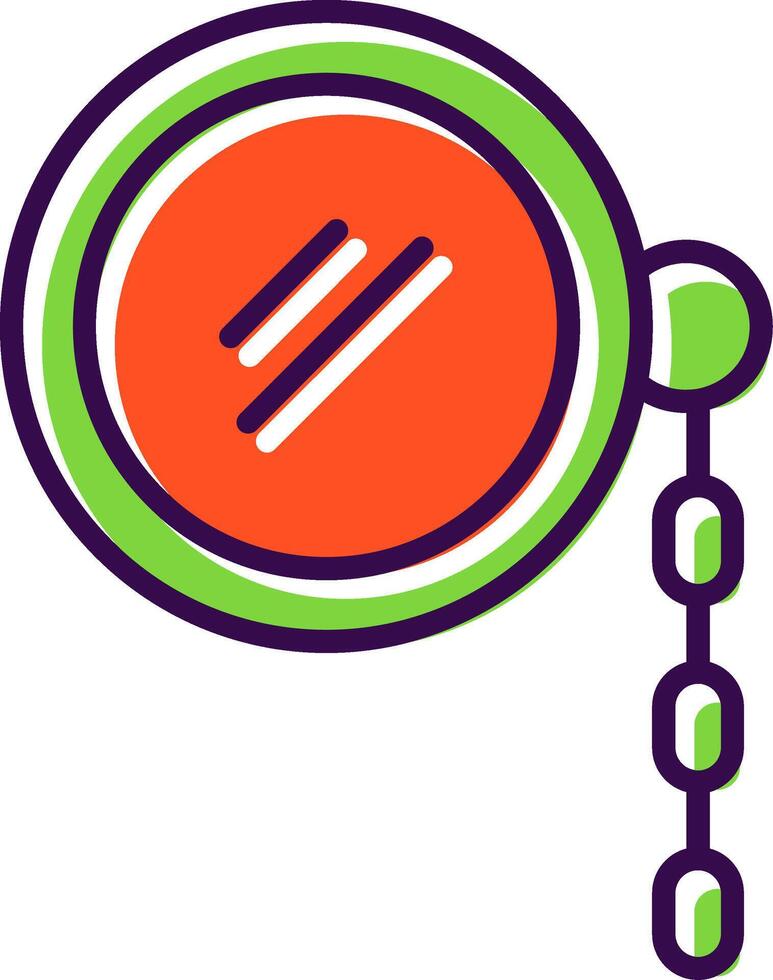 Monocle filled Design Icon vector