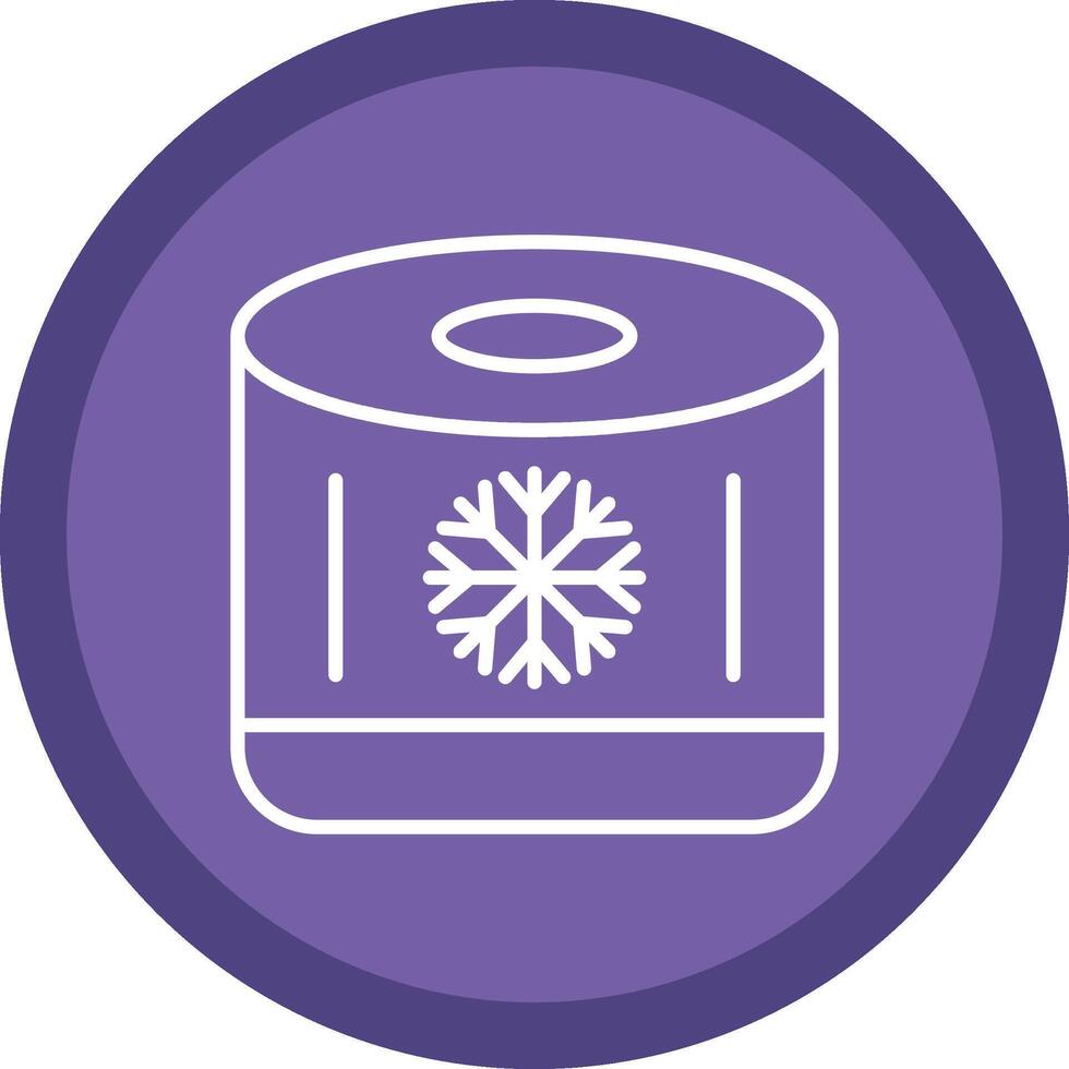 Air Filter Line Multi Circle Icon vector