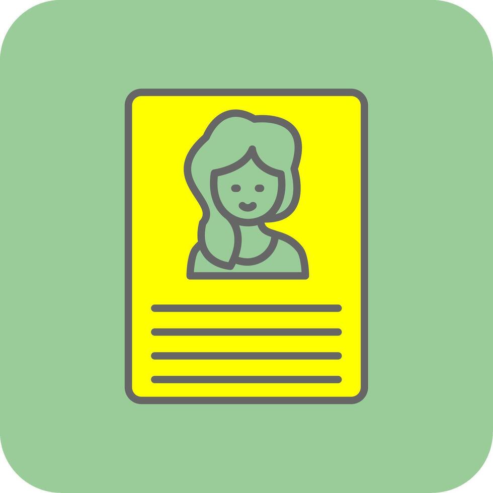 Home Security Filled Yellow Icon vector