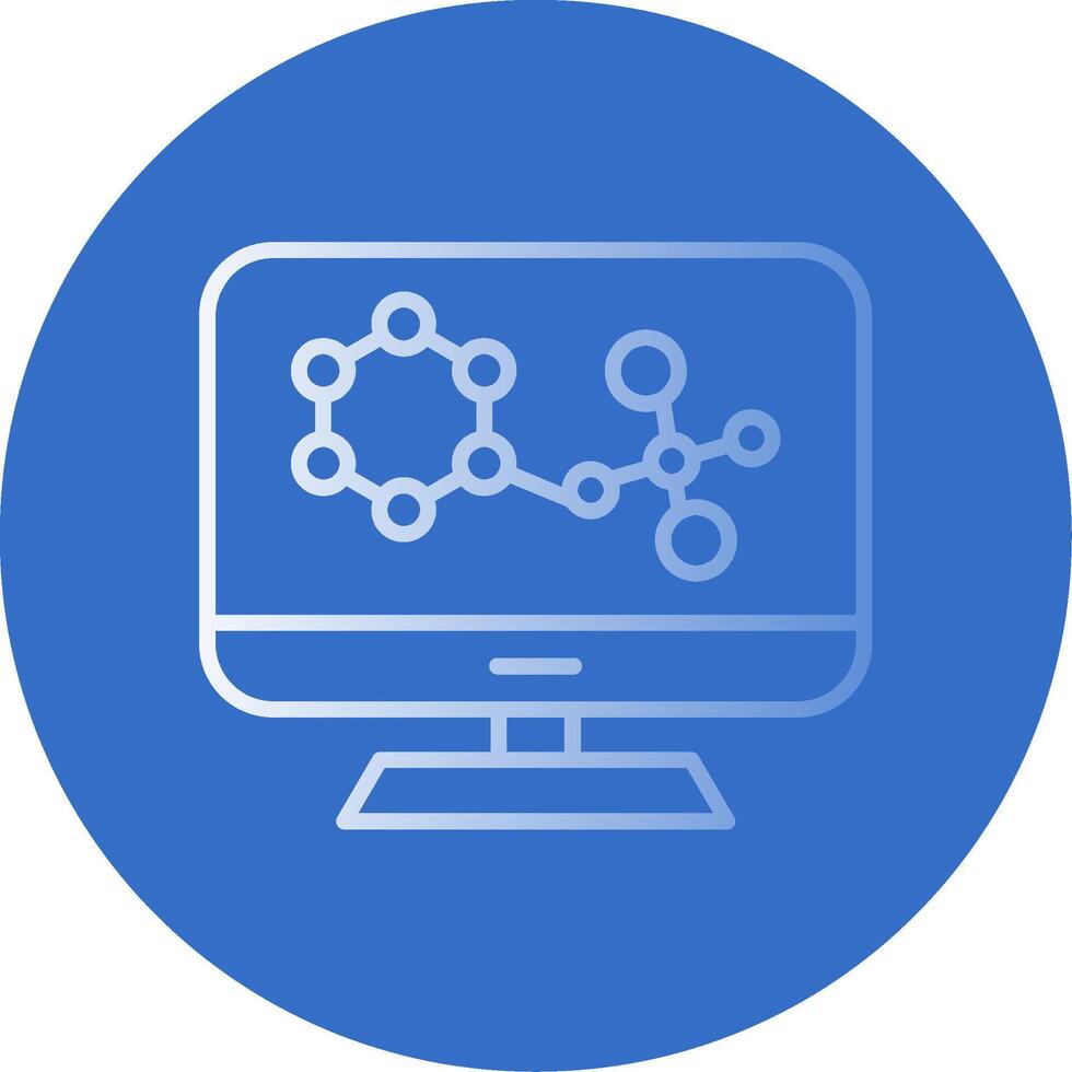 Computer Screen Flat Bubble Icon 44145161 Vector Art at Vecteezy