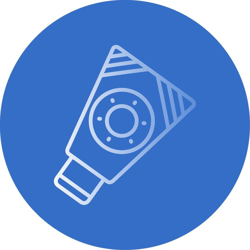 Sunscreen Flat Bubble Icon vector