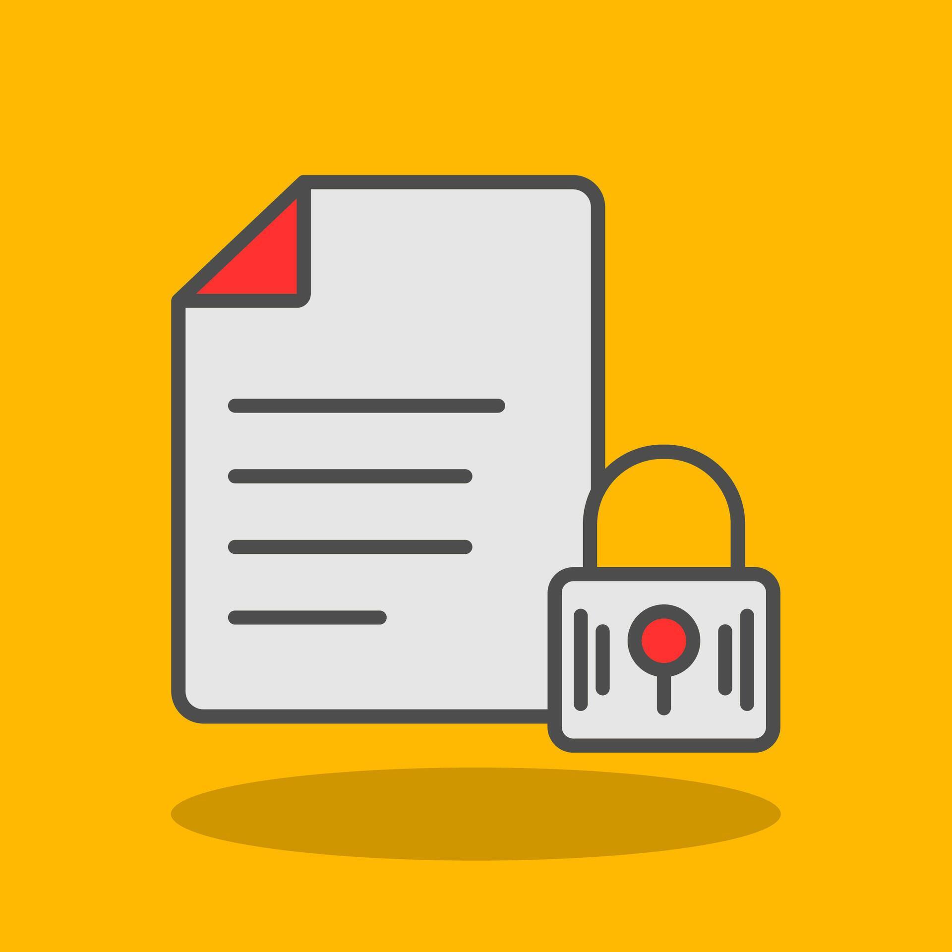 Encrypted Data Filled Shadow Icon 44145552 Vector Art at Vecteezy