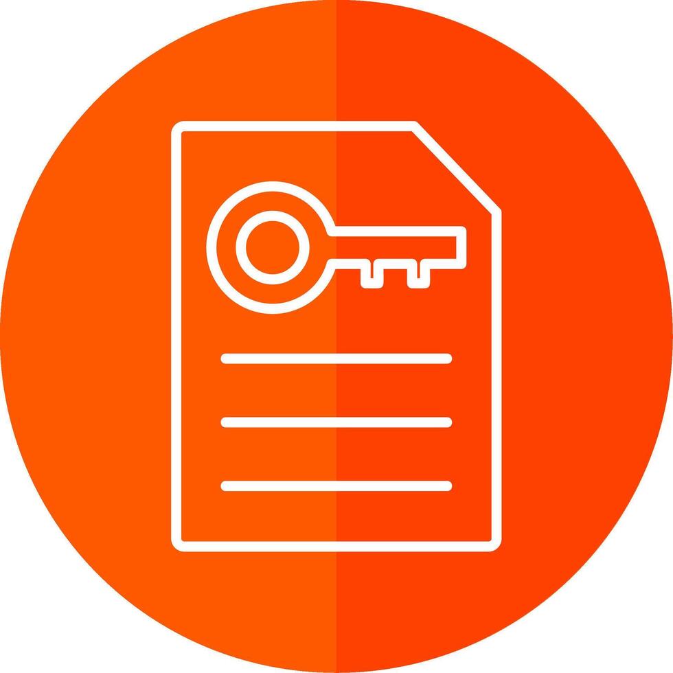 Keyword Generator Line Yellow White Icon vector