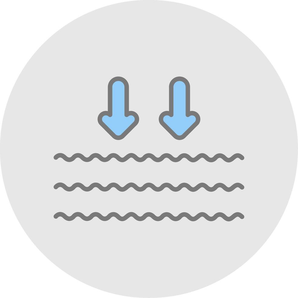 Arrows Line Filled Light Icon vector