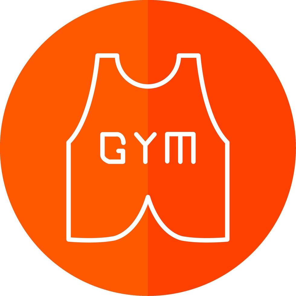 Vest Suit Line Yellow White Icon vector