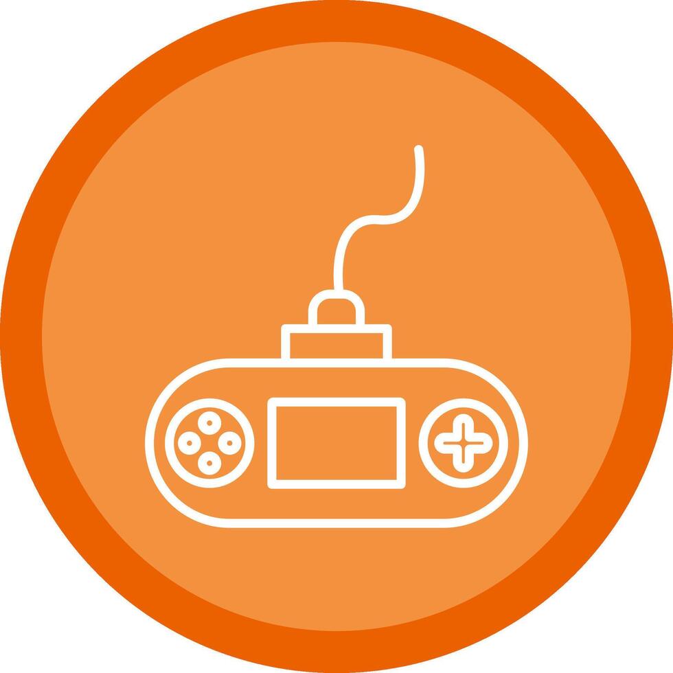 Console Line Multi Circle Icon vector