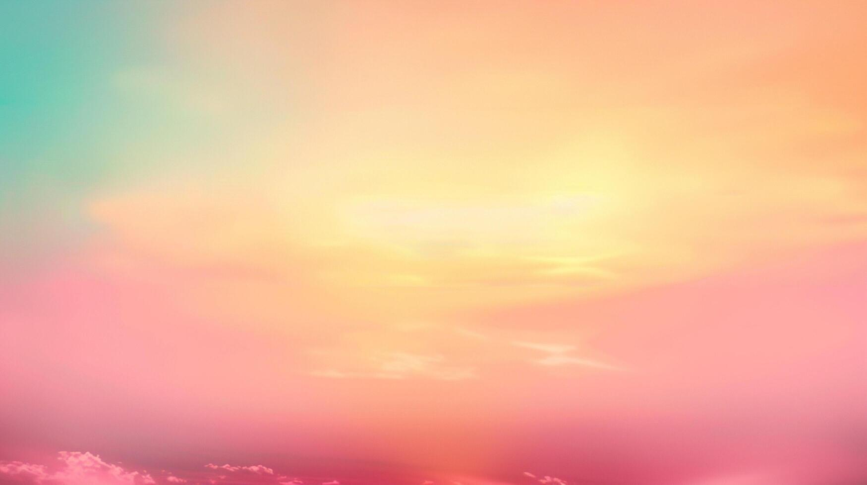 abstract blur of pastel beautiful peach pink photo