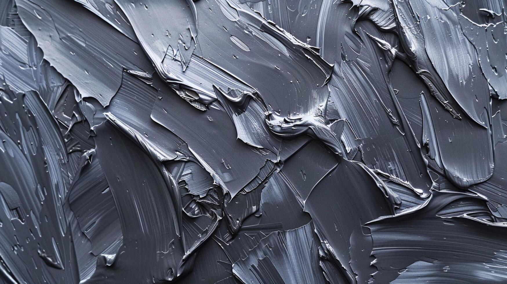 abstract gray oil paint textured background photo