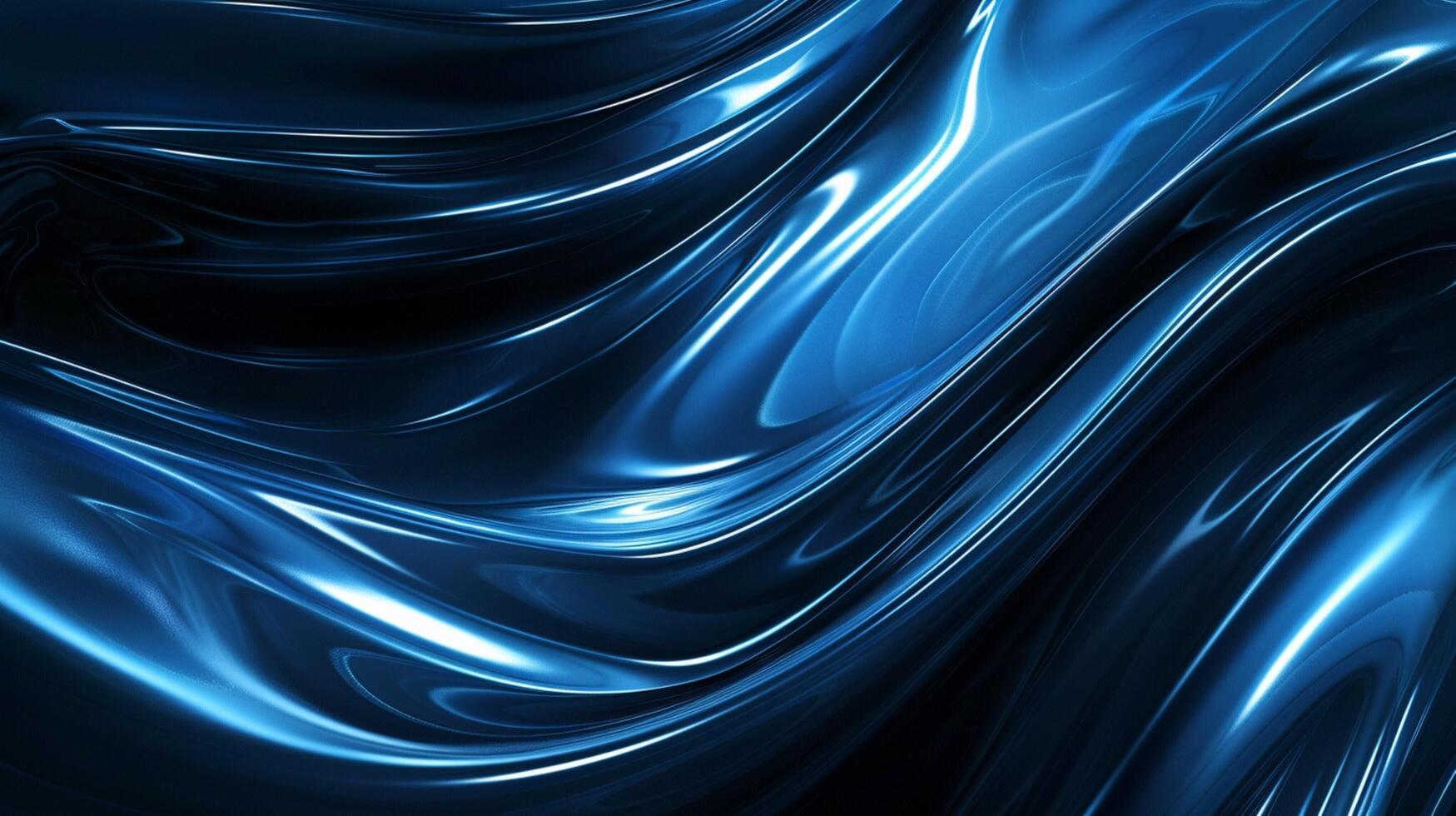 abstract smooth blue with black vignette studio photo