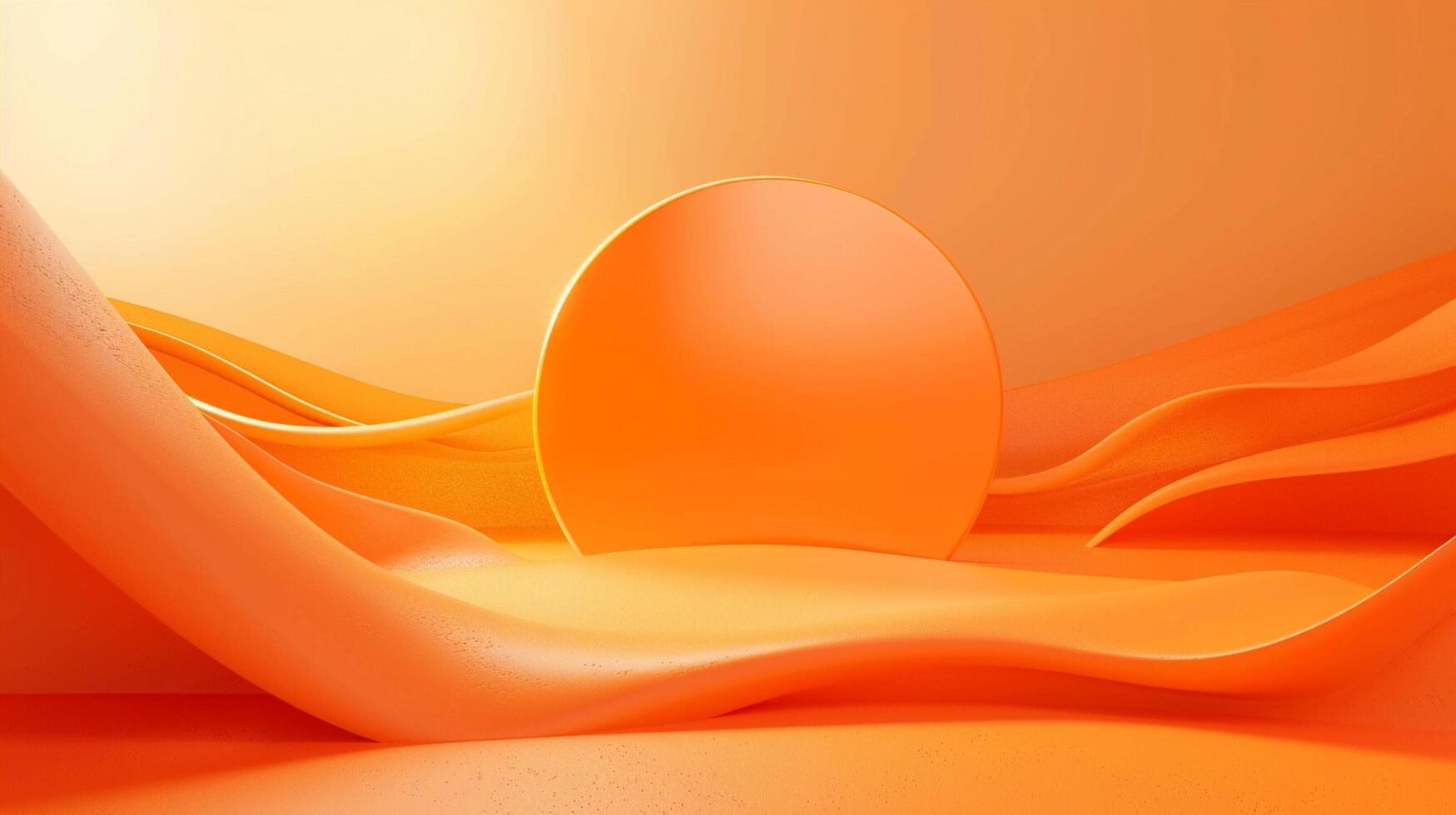 abstract smooth orange background layout designs photo