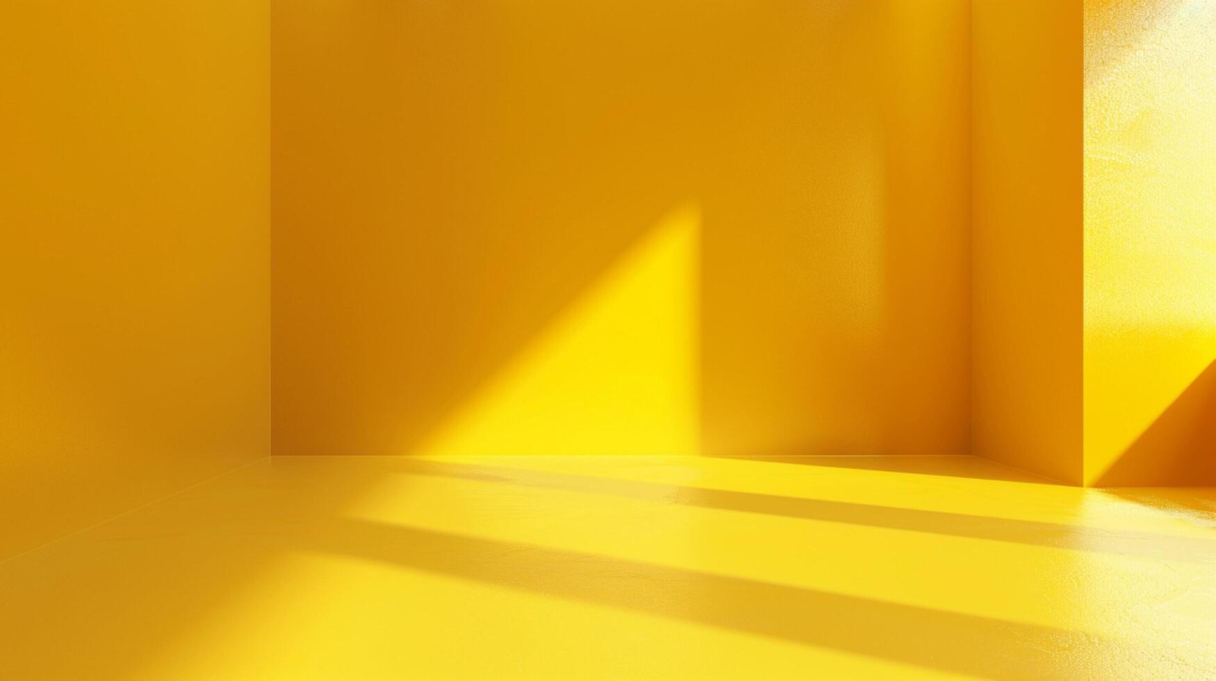 abstract solid of shining yellow gradient studio photo