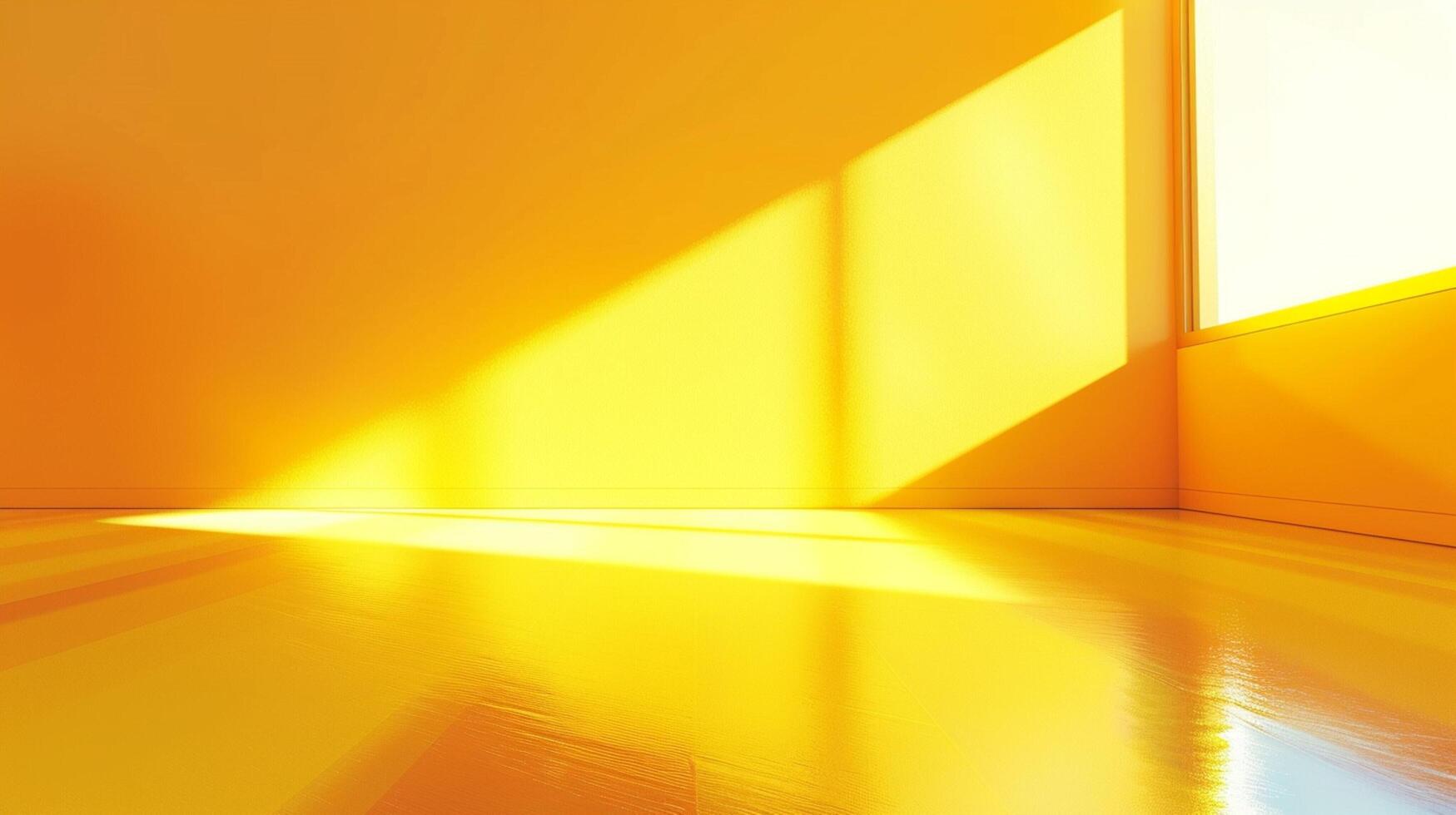 abstract solid of shining yellow gradient studio photo