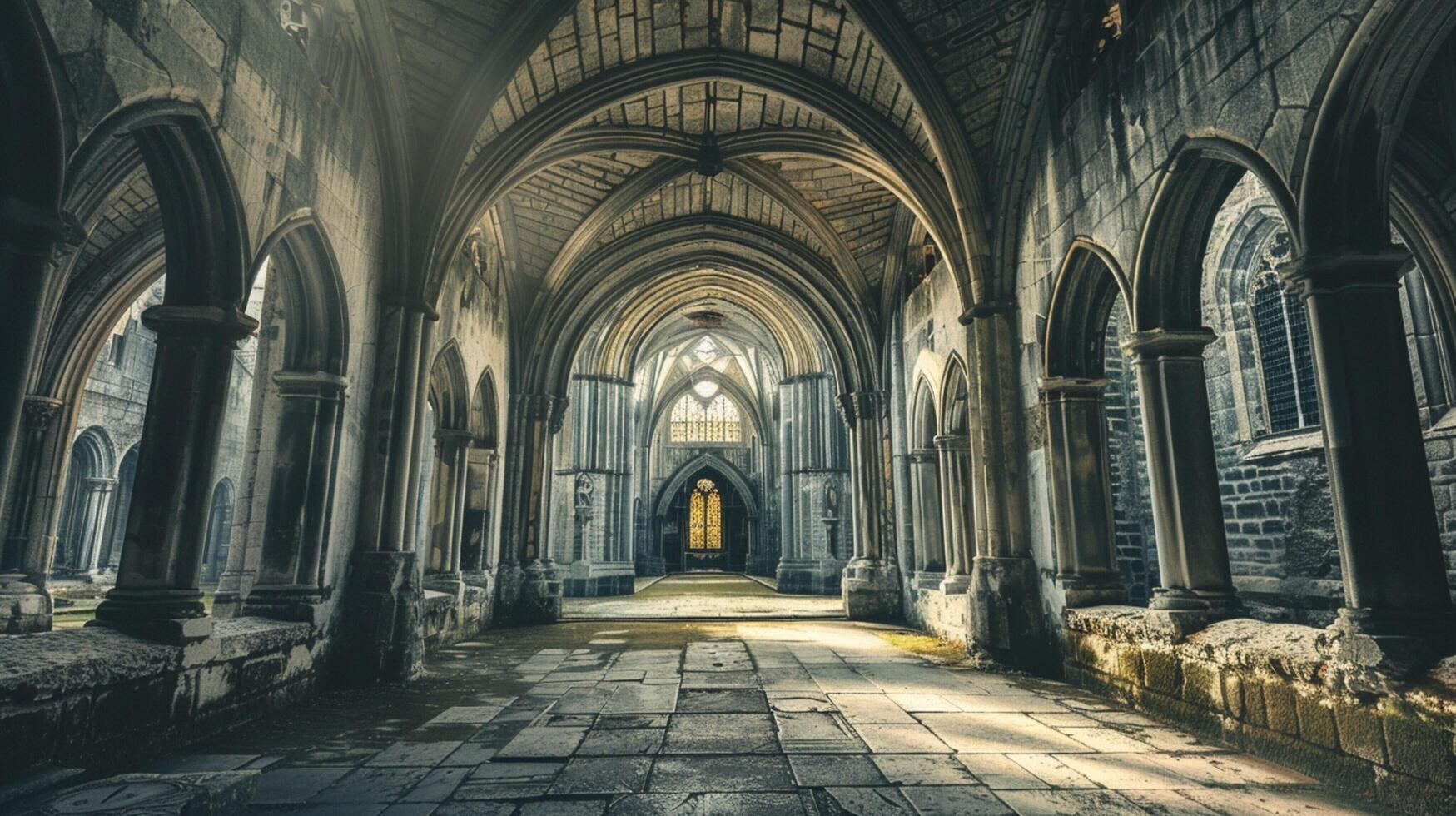 ancient gothic abbey a marvel of spirituality photo