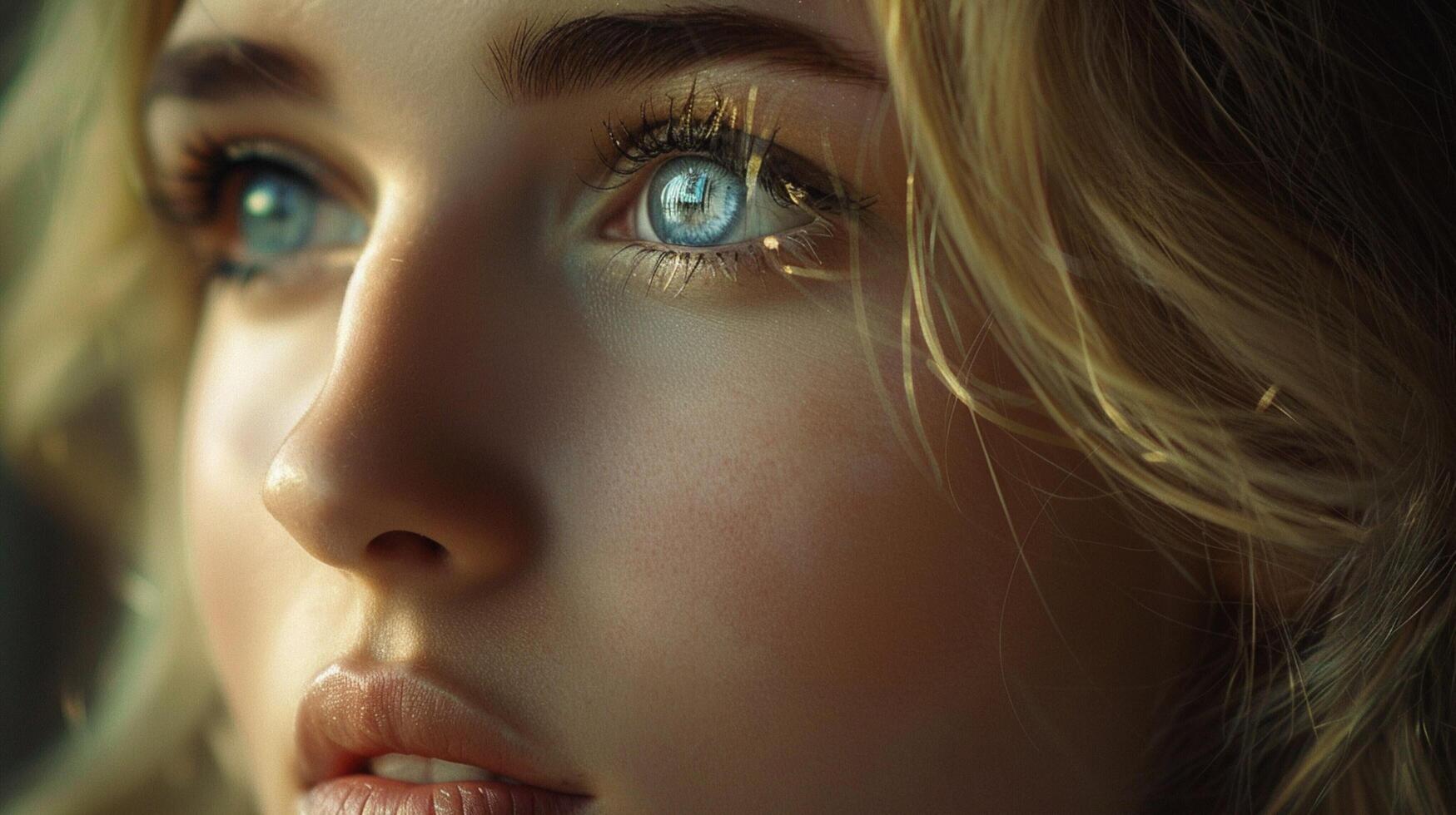 beautiful blonde woman elegance and sensuality photo