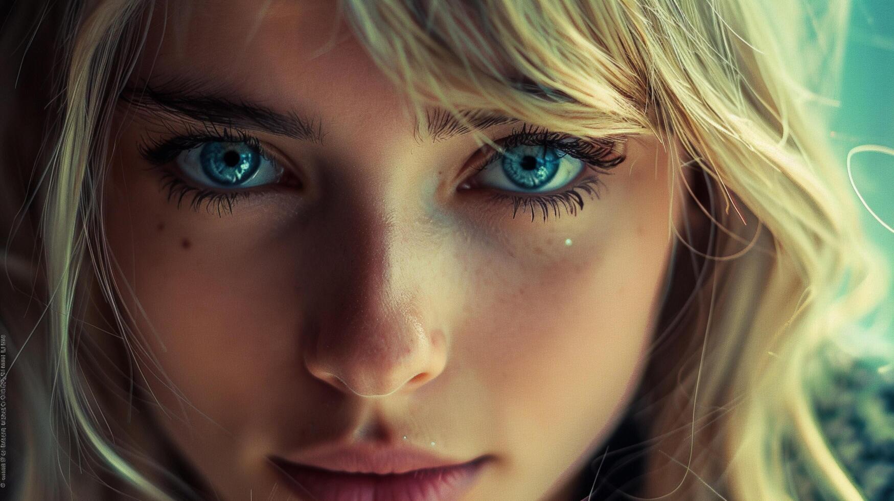 beautiful blonde woman elegance and sensuality photo