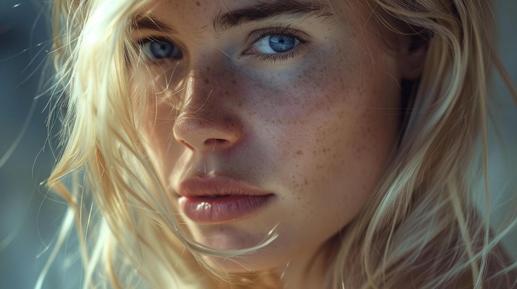 beautiful blonde woman elegance and sensuality photo