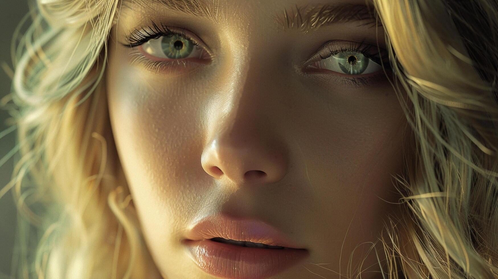 beautiful blonde woman elegance and sensuality photo