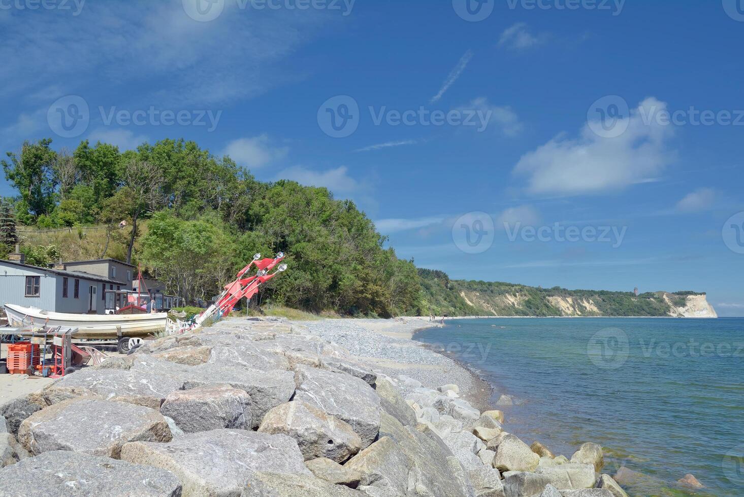 traditional Fishing Village of Vitt close to Kap Arkona,Ruegen Island,baltic Sea,Mecklenburg-Vorpommern,Germany photo