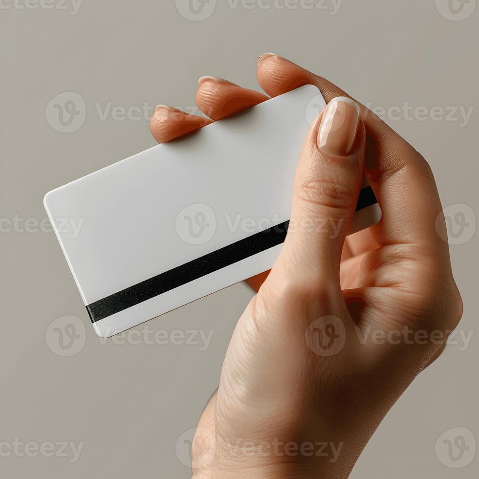 Design space available on credit card. photo