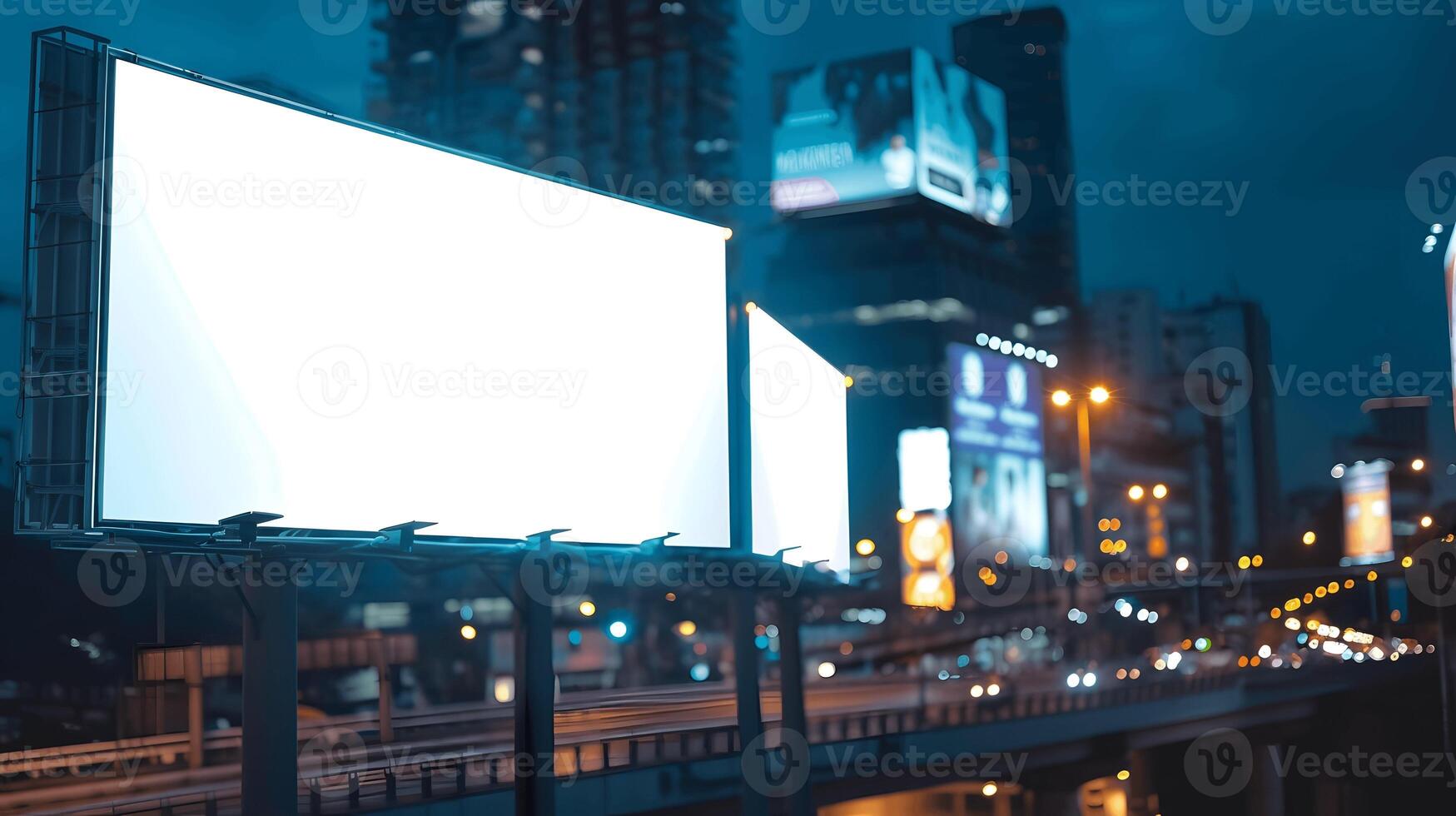 Captivating ad display canvas. photo