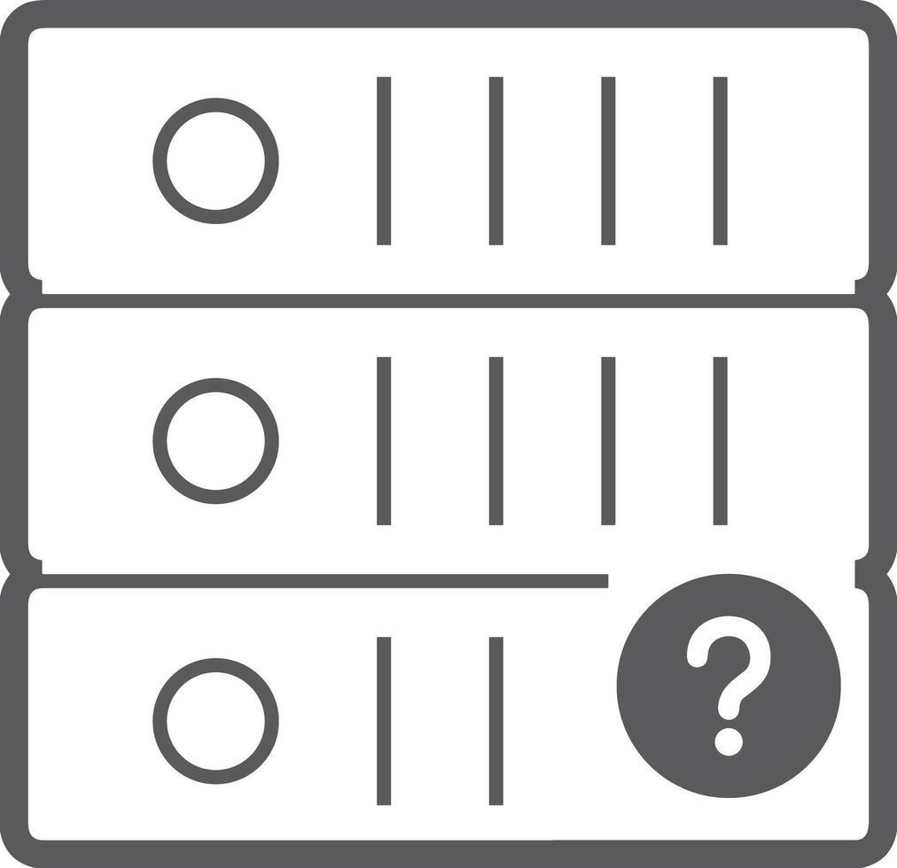Storage data icon symbol image for database illustration vector