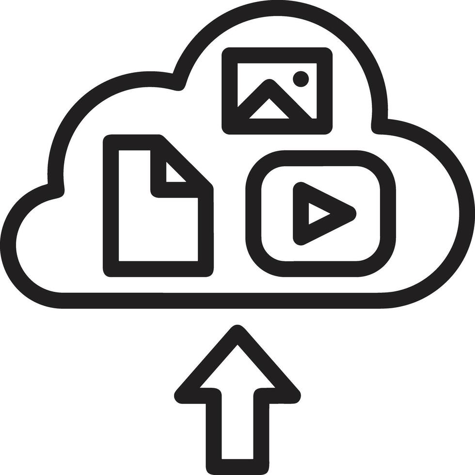 Storage data icon symbol image for database illustration vector