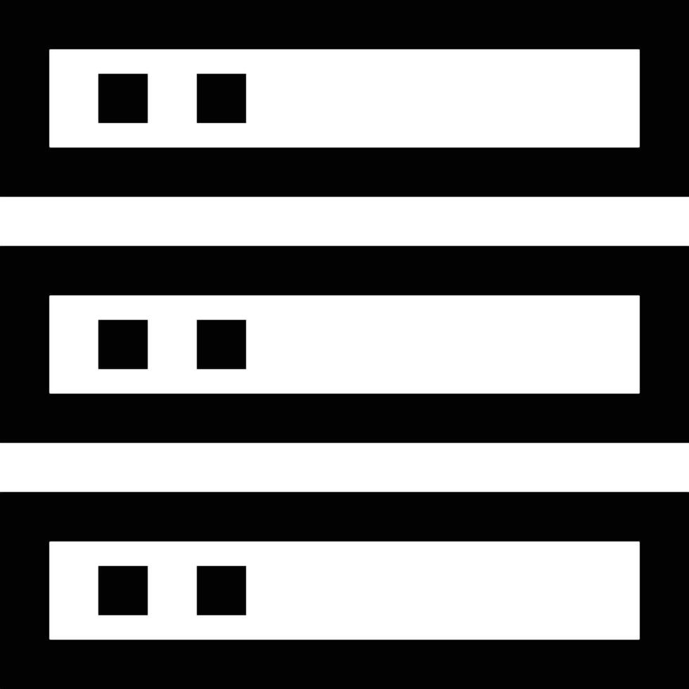 Storage data icon symbol image for database illustration vector