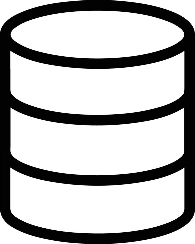 Storage data icon symbol image for database illustration vector