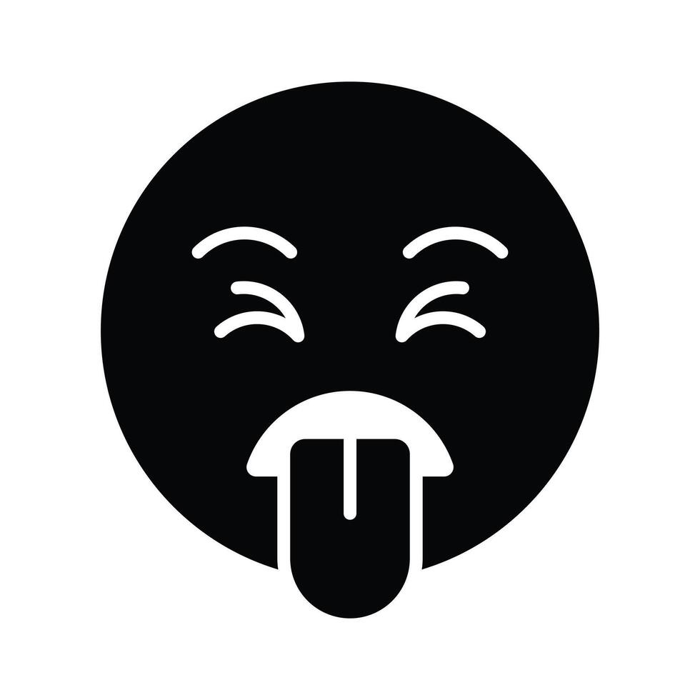 Disgusted emoji design, customizable unique vector