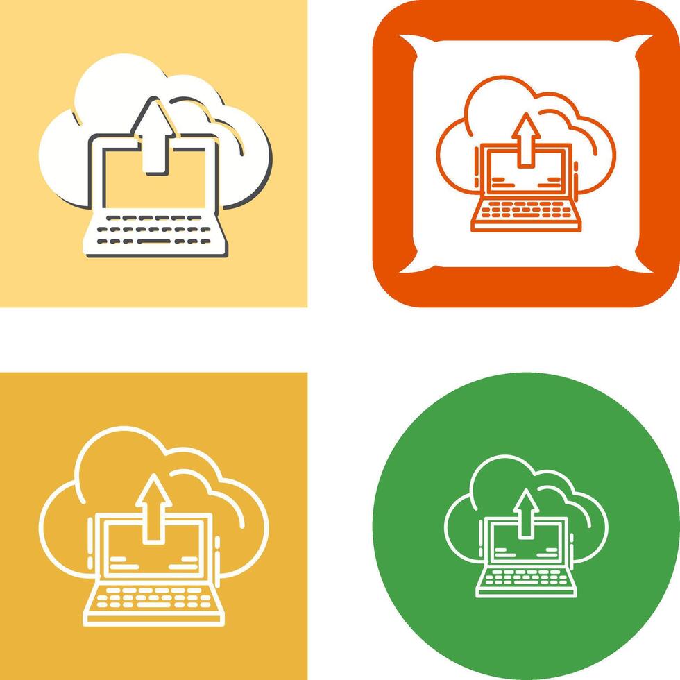 Backup Icon Design vector